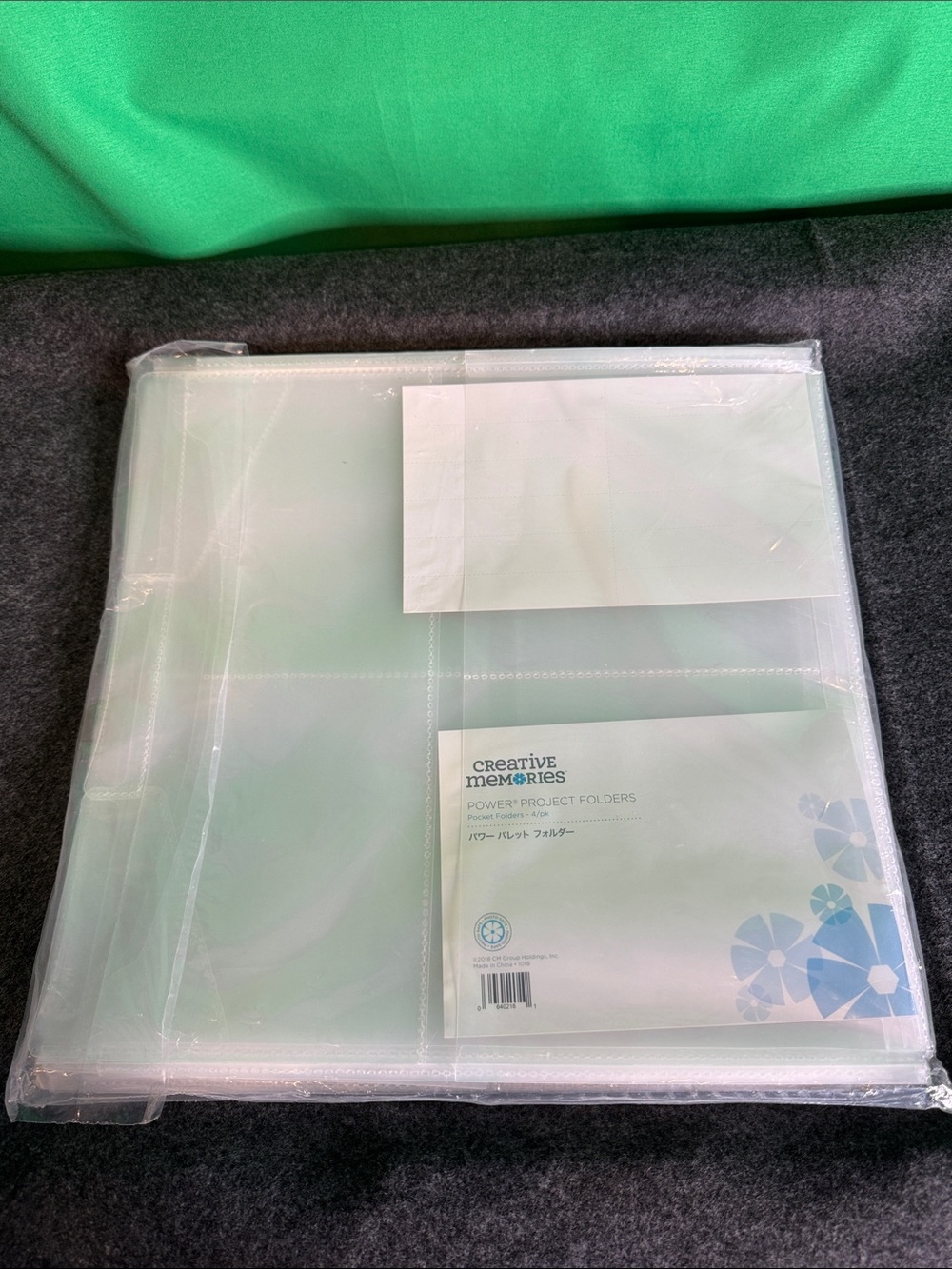 Creative Memories Power Project Folders New 4pk